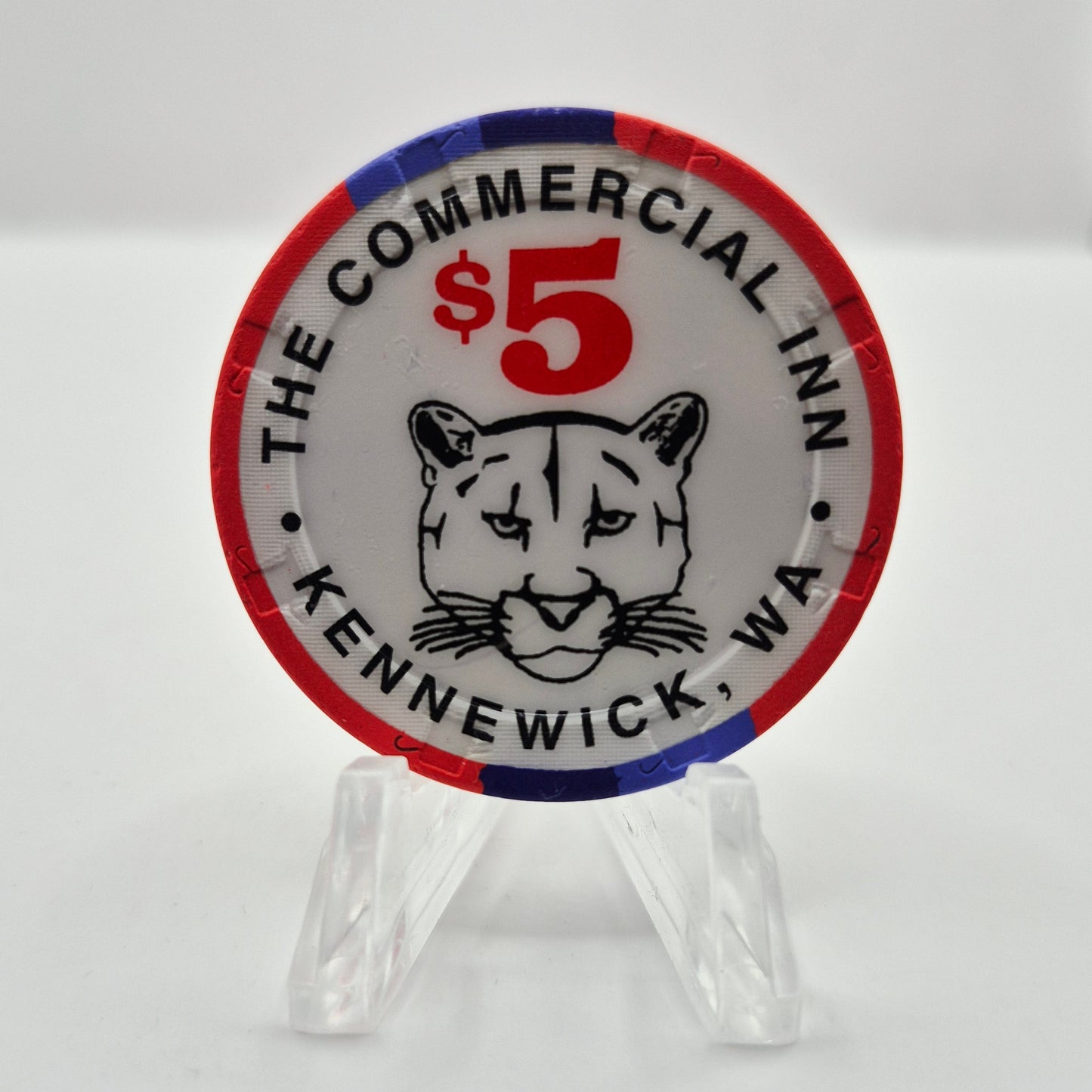 The Commercial Inn  Kennewick Washington $5 Casino Chip