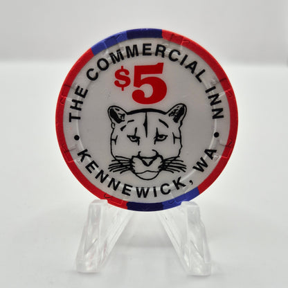 The Commercial Inn  Kennewick Washington $5 Casino Chip