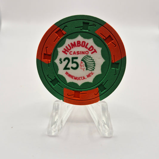 Humboldt Casino Winnemucca Nevada 1958 $25 Casino Chip N3238