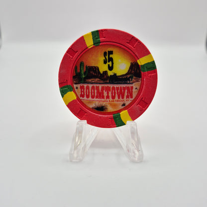Boomtown Casino Las Vegas Nevada 1994 $5 Casino Chip N2659