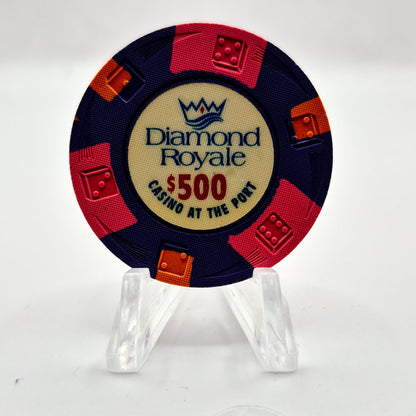 Diamond Royale "Day Cruise" Cape Canaveral Florida $500 Casino Chip