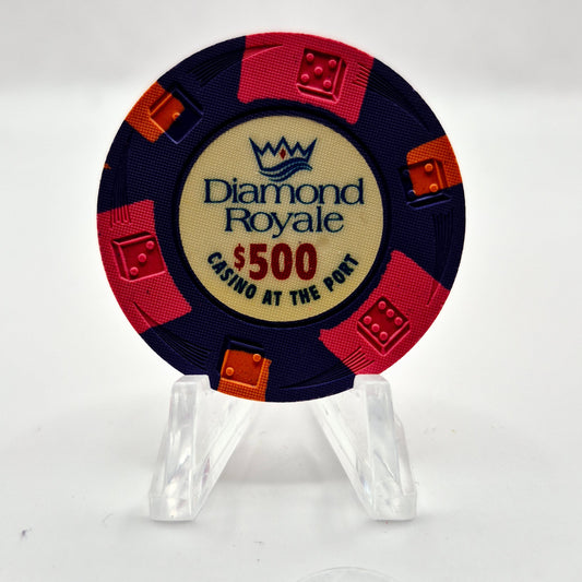 Diamond Royale "Day Cruise" Cape Canaveral Florida $500 Casino Chip