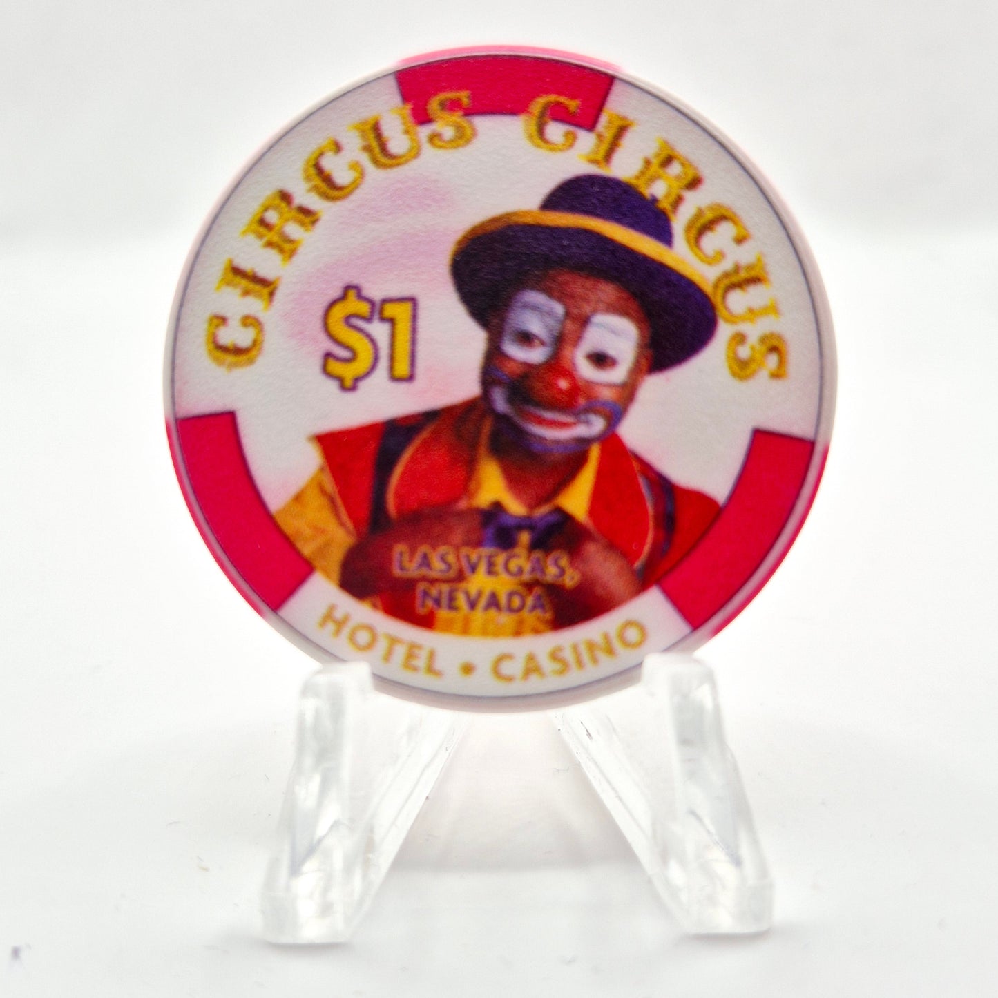 Circus Circus Casino Las Vegas Nevada 1999 $1 Casino Chip V3866