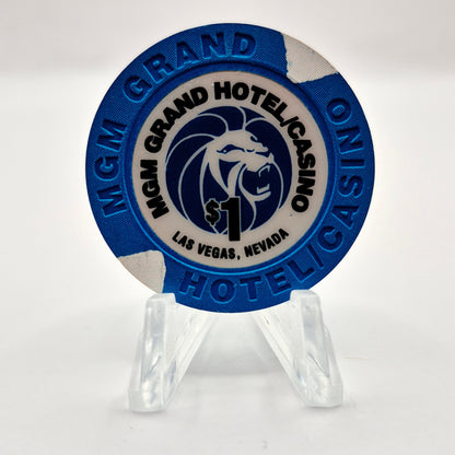 MGM Grand Hotel Casino Las Vegas Nevada 2005 $1 Casino  Chip N8747.1 "Dark Lion"