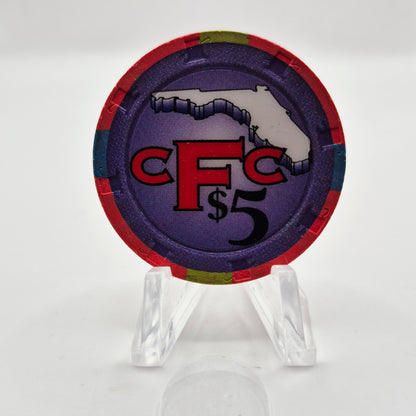 CFC (Florida Casino Cruises) Casino Florida "Day Cruise" $5 Casino Chip