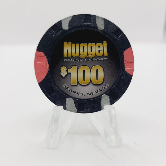 Nugget Hotel Casino Sparks Nevada $100 Casino Chip