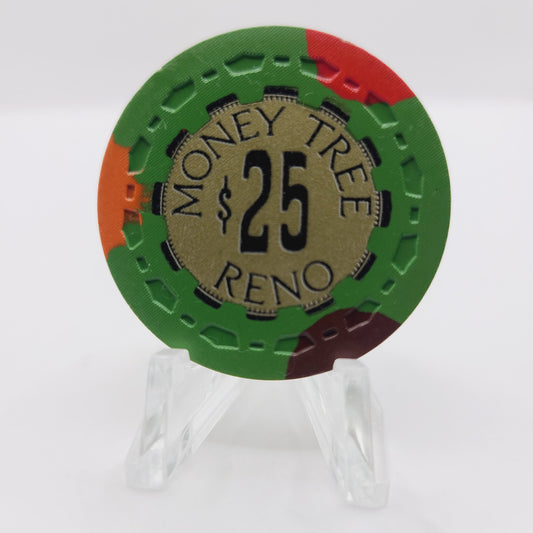 Money Tree Casino Reno Nevada 1969 $25 Casino Chip N5243
