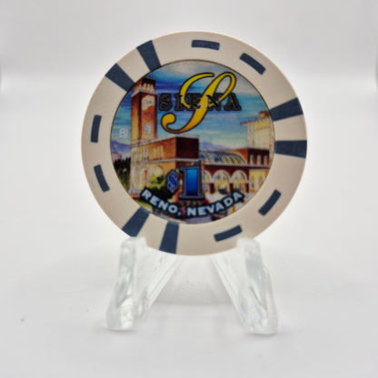 Siena Hotel Casino Reno Nevada 2001 $1 Casino Chip V9759