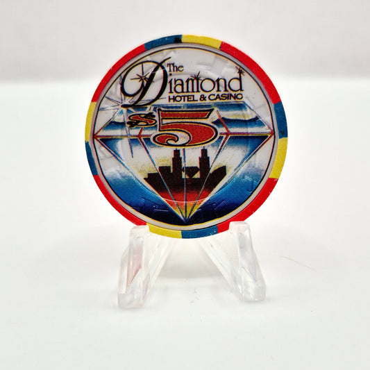 Diamond Hotel Casino **Unidentified $5 Casino Chip CG254446