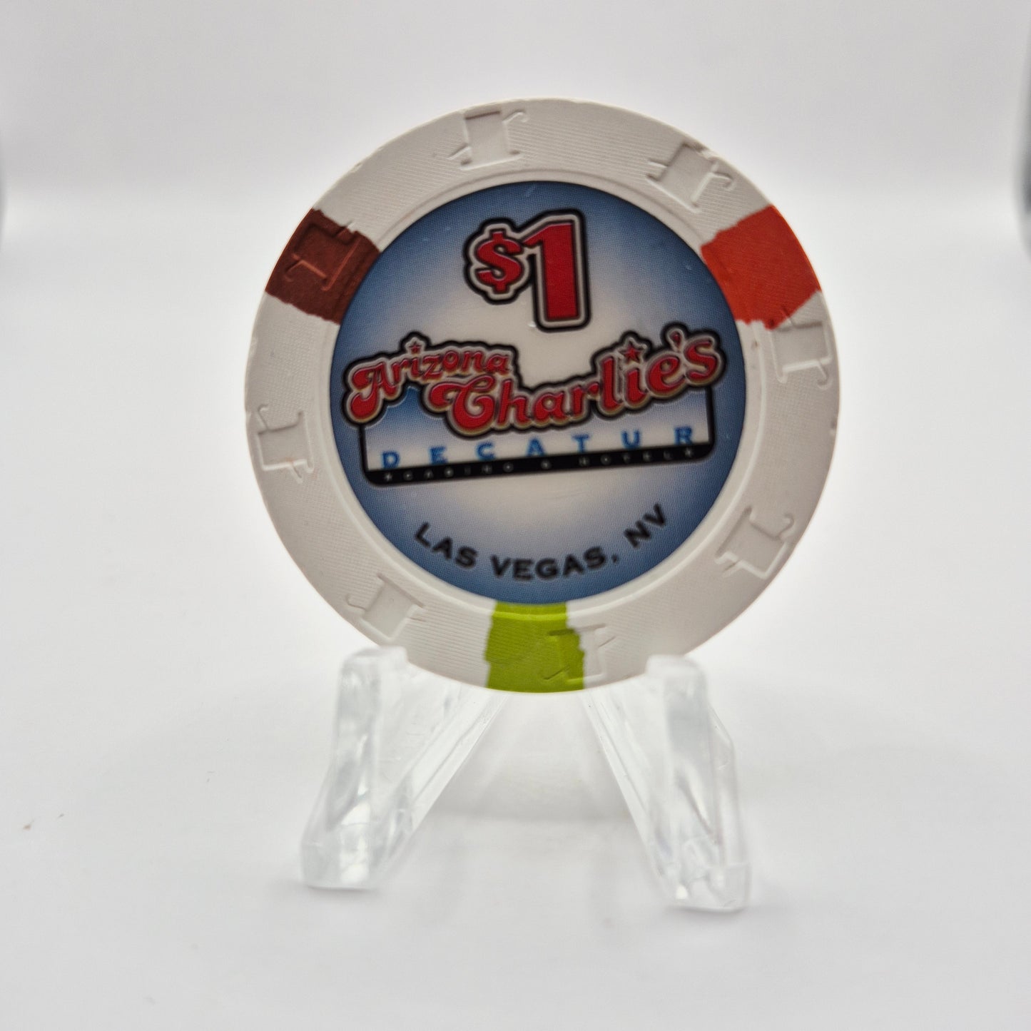 Arizona Charlie's Casino West Decatur Las Vegas Nevada 2003 $1 Casino Chip E0028
