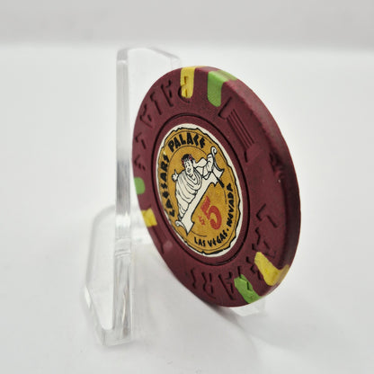 Caesars Palace Hotel Casino Las Vegas Nevada 1972 $5 Casino Chip N1387