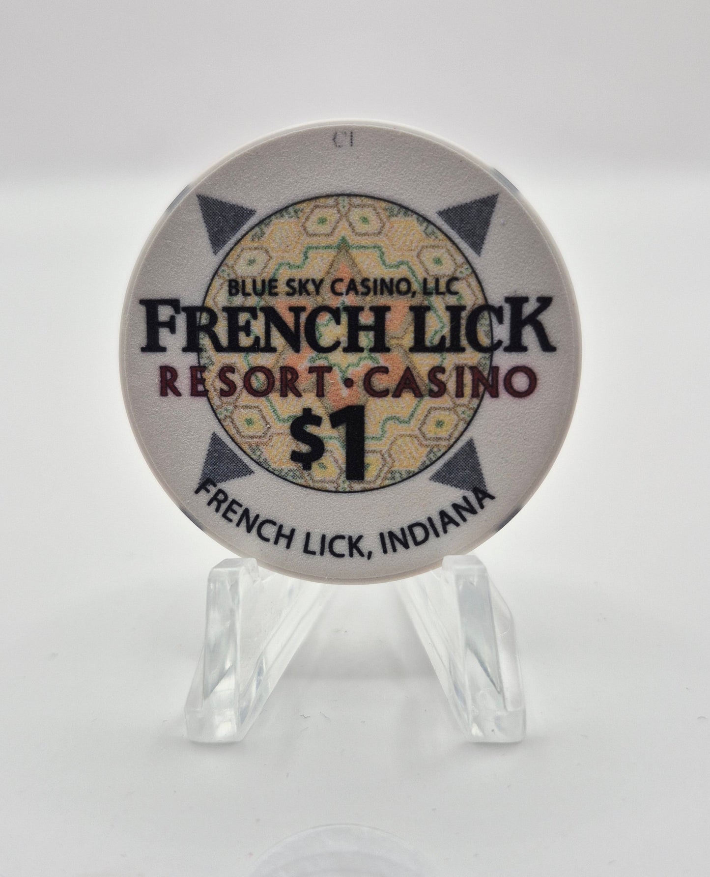French Lick "Riverboat" Resort Casino French Lick Indiana $1 Casino Chip