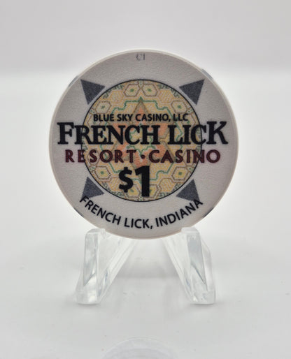 French Lick "Riverboat" Resort Casino French Lick Indiana $1 Casino Chip