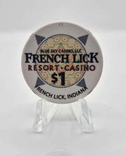 French Lick "Riverboat" Resort Casino French Lick Indiana $1 Casino Chip