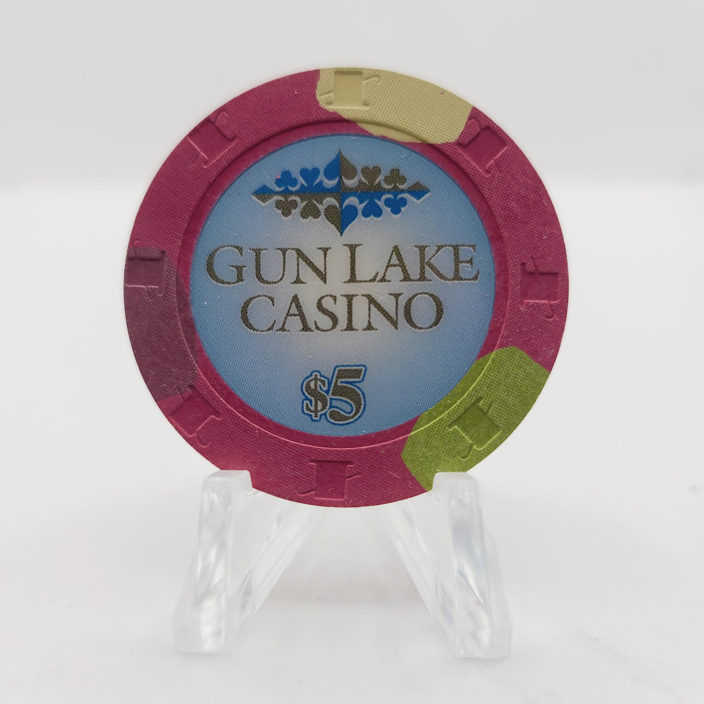 Gun Lake Casino Wayland Michigan 2011 $5.00 Casino Chip