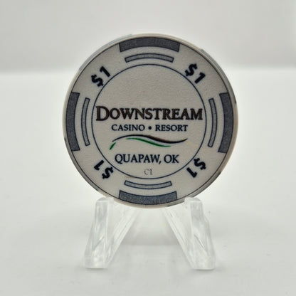 Downstream Casino Resort Quapaw Oklahoma 2008 $1 Casino Chip