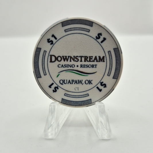 Downstream Casino Resort Quapaw Oklahoma 2008 $1 Casino Chip