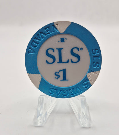 SLS Hotel Casino Las Vegas Nevada 2014 $1 Casino Chip D1562
