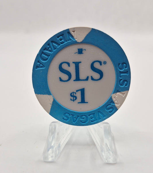 SLS Hotel Casino Las Vegas Nevada 2014 $1 Chip D1562