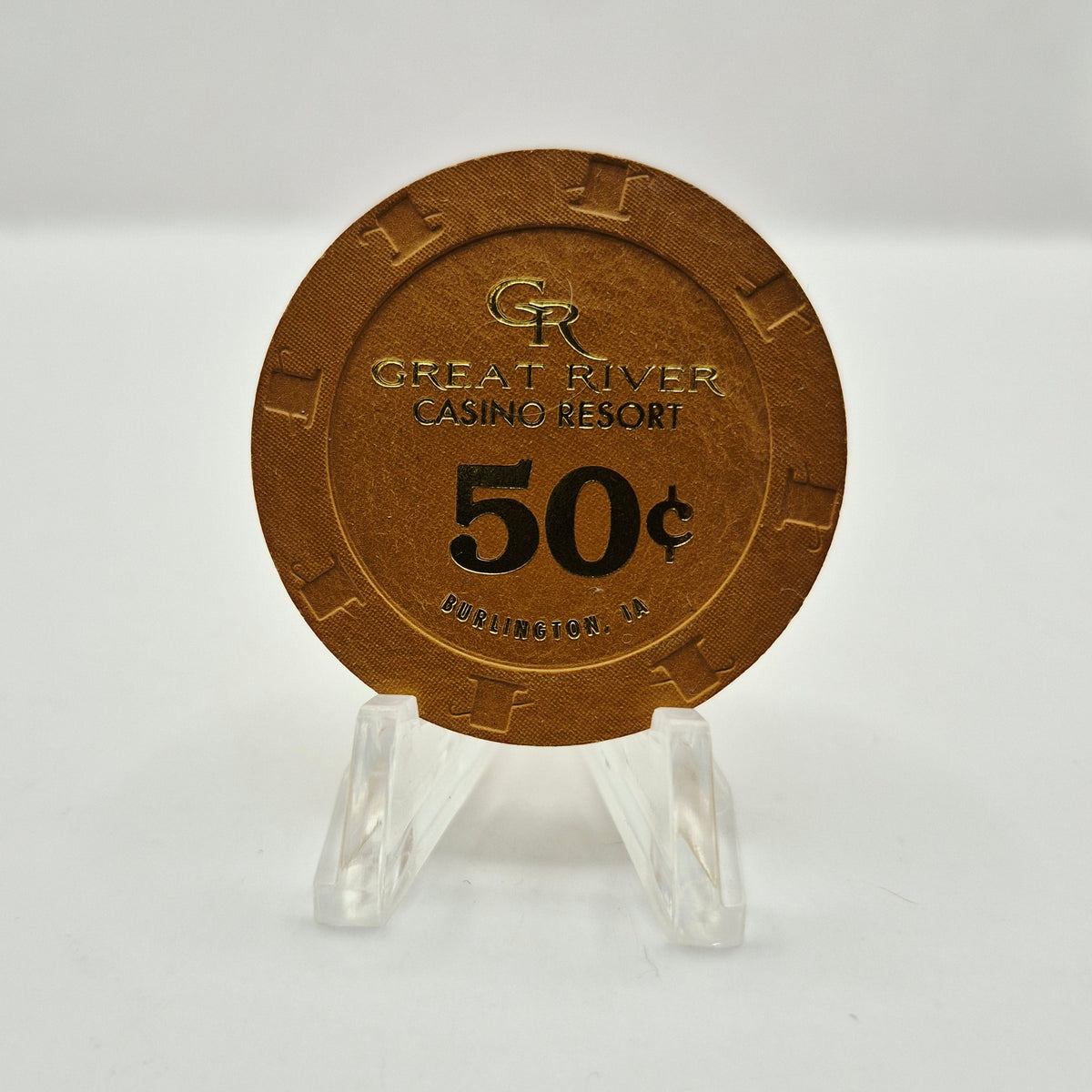 Great River Casino Resort Burlington Iowa 2026 $.50 Casino Chip