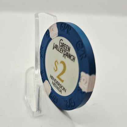 Green Valley Ranch Hotel Casino Henderson Nevada 2026 $2 Casino Chip