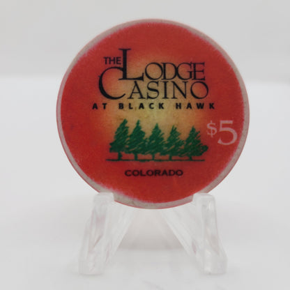 Lodge Casino & Hotel Black Hawk Colorado  $5 Casino Chip
