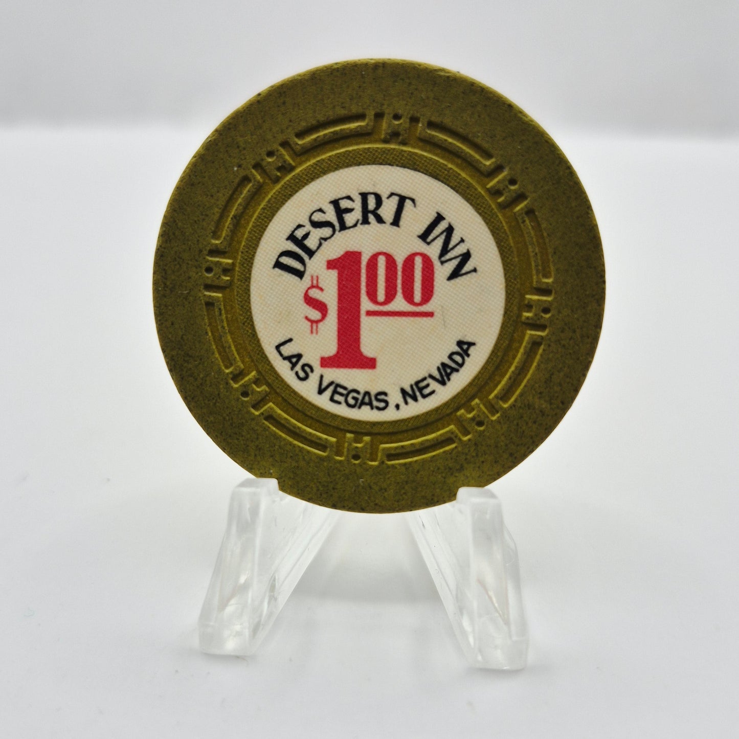Desert Inn Hotel Casino Las Vegas Nevada 1970 $1 Casino Chip D1488