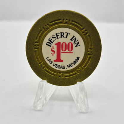 Desert Inn Hotel Casino Las Vegas Nevada 1970 $1 Casino Chip D1488