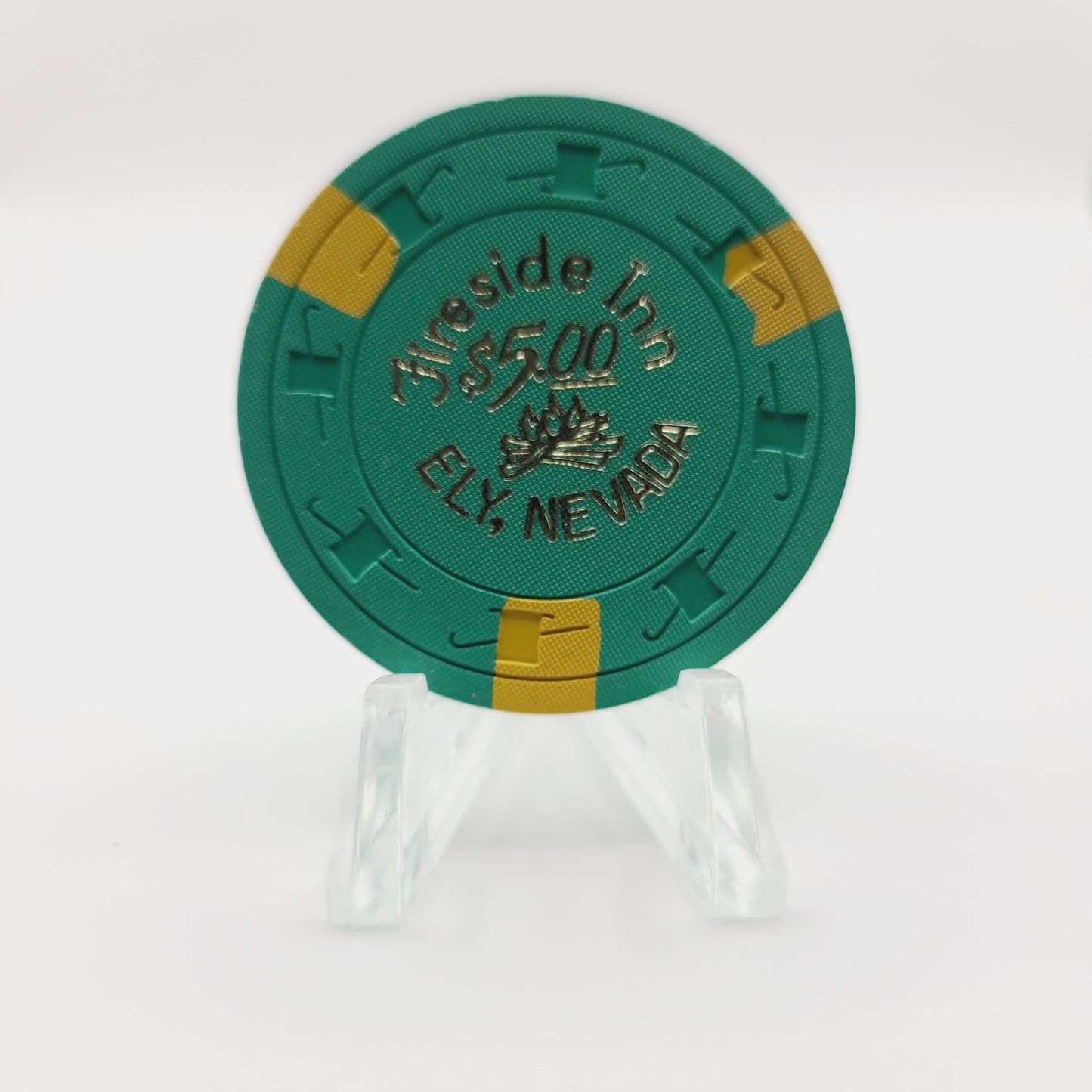 Fireside Inn Casino Ely Nevada 1970 $5 Casino Chip N3785