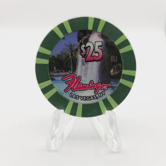 Flamingo Hotel Casino Las Vegas Nevada 2004 $25 Casino Chip E3512