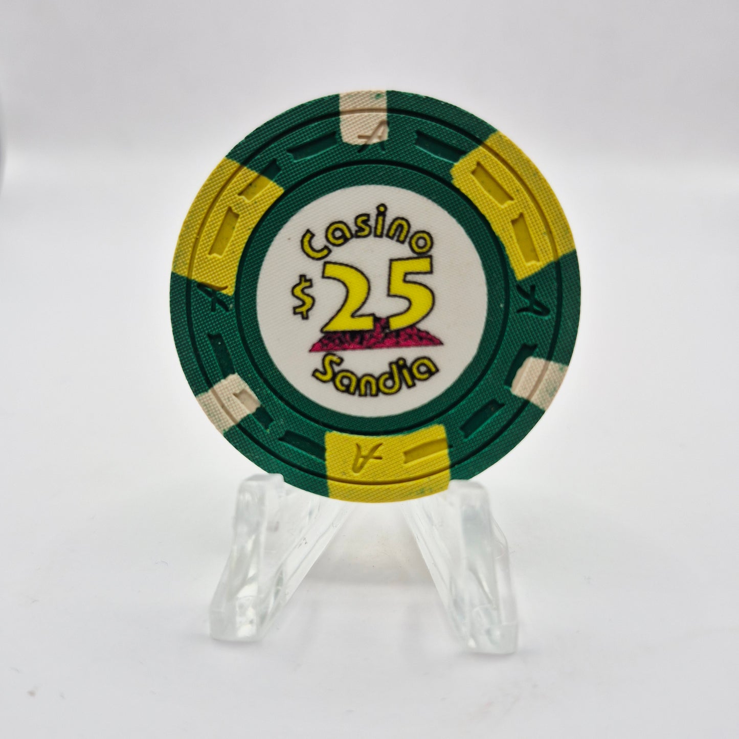 Sandia Resort & Casino Albuquerque New Mexico $25 Casino Chip *Uncirculated