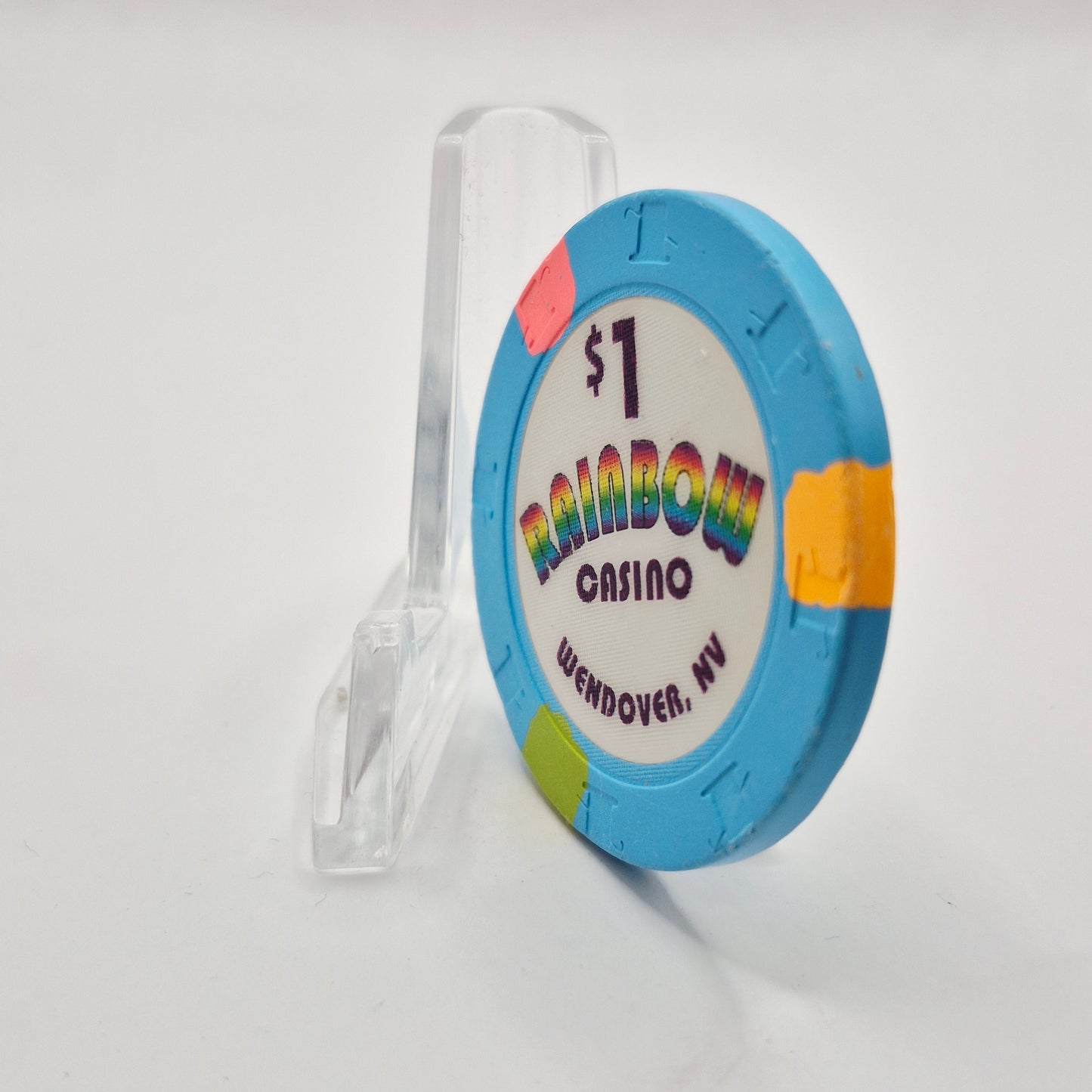Rainbow Casino Wendover Nevada $1 Casino Chip N1127