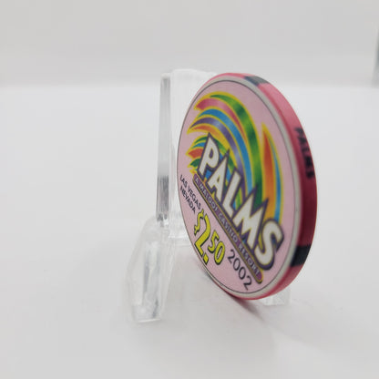 Palms Hotel Casino Las Vegas Nevada 2002 "Bingo Ellie" $2.50 Casino Chip E1921 LTD 3000