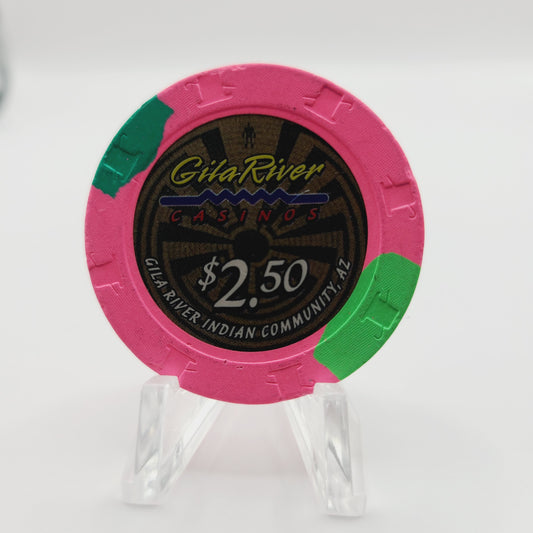 Gila River Hotel Casinos Arizona $2.50 Casino Chip