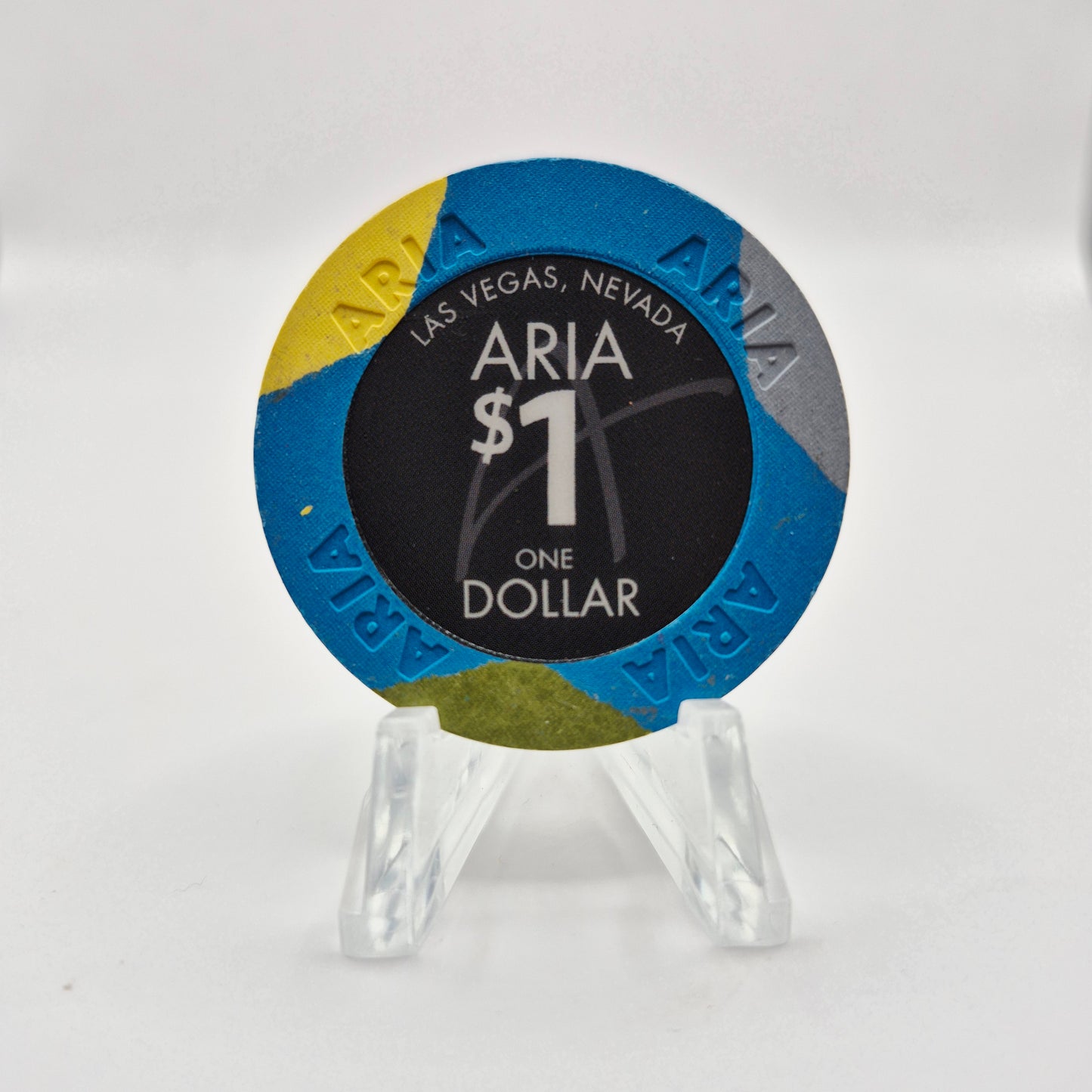 Aria Hotel Casino Las Vegas Nevada 2009 $1 Casino Chip E9220