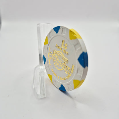 Hard Rock Hotel Casino Lake Tahoe Nevada 2021 $1 Casino Chip