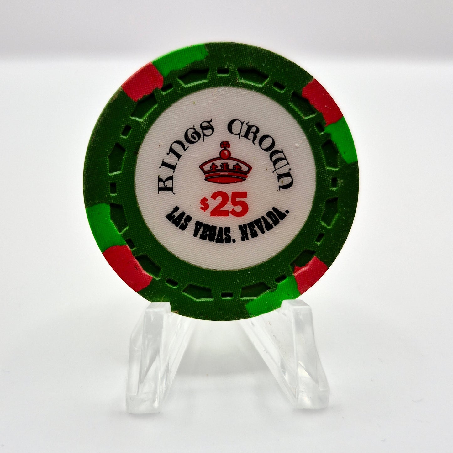 Kings Crown Casino Las Vegas Nevada 1980's $25 "FANTASY CHIP" CG274448