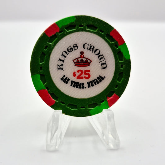 Kings Crown Casino Las Vegas Nevada 1980's $25 "FANTASY CHIP" CG274448