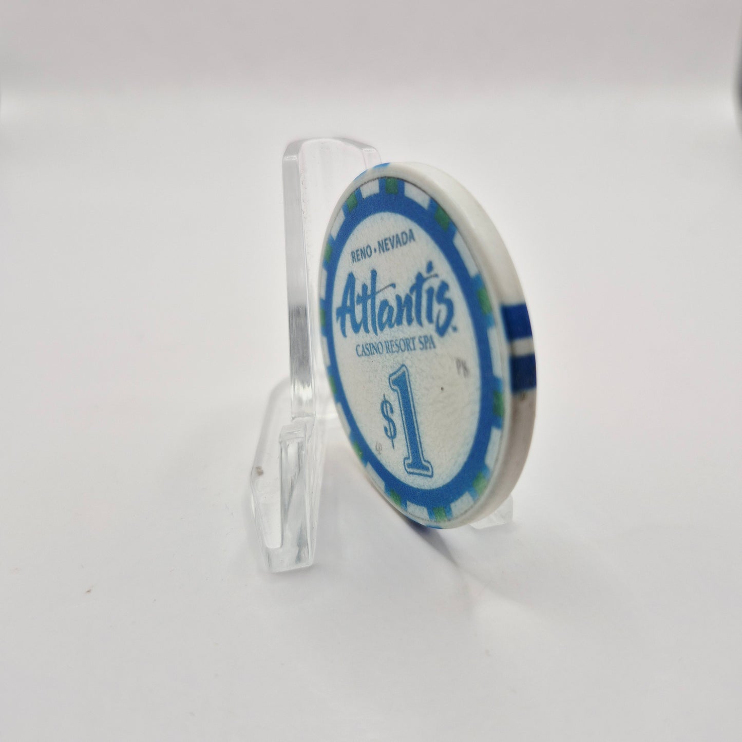 Atlantis Resort Casino Reno Nevada 2014 $1 Casino Chip D1639