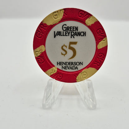 Green Valley Ranch Hotel Casino Henderson Nevada 2026 $5 Casino Chip