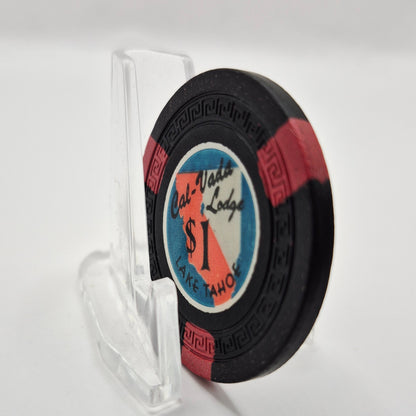 Cal-Vada Lodge Lake Tahoe Nevada 1954 $1 Casino Chip N4995