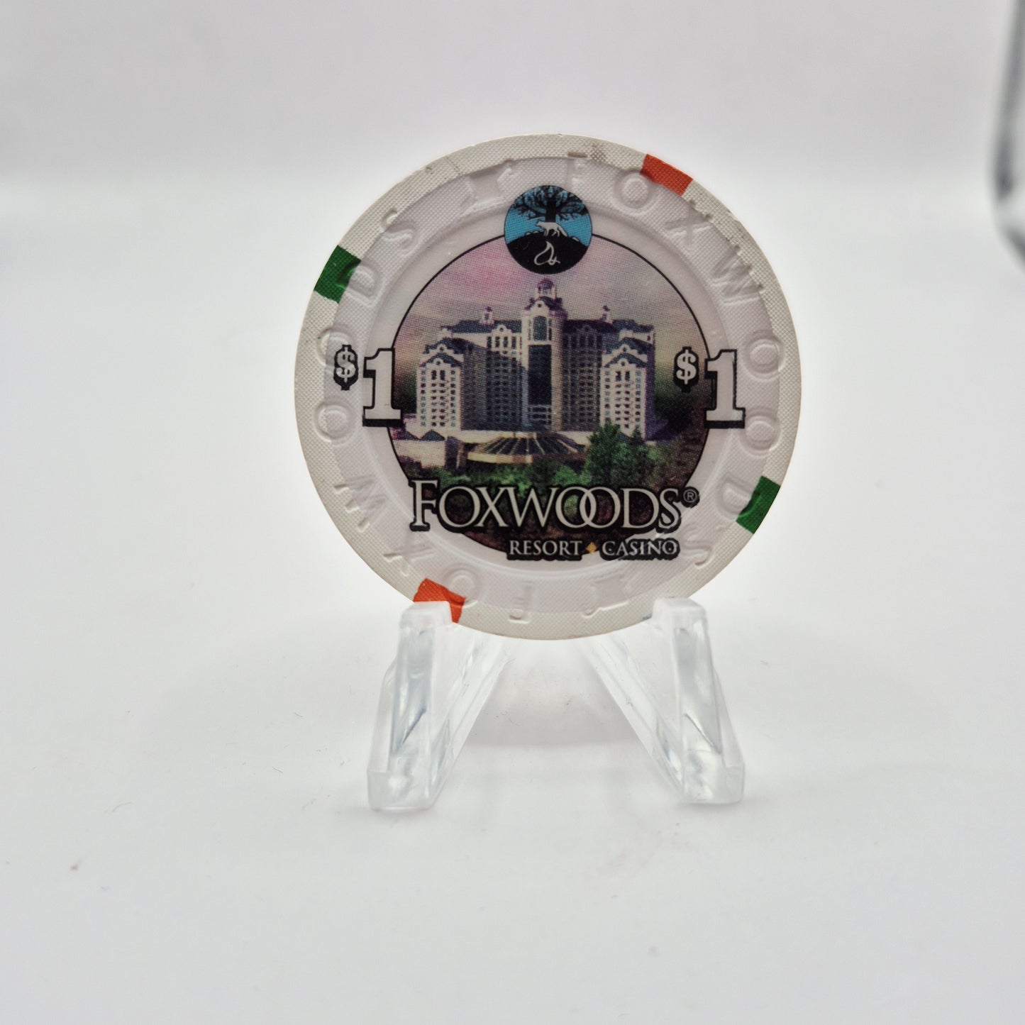 Foxwoods Casino Ledyard Connecticut $1 Casino Chip