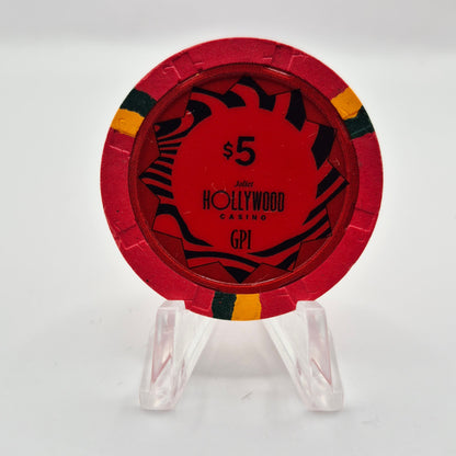 Hollywood Casino Joliet Illinois 2025 $5 Casino Chip