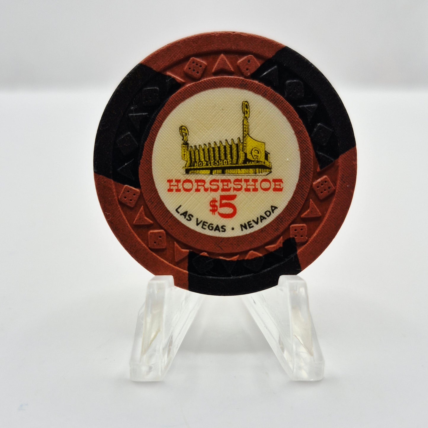Horseshoe Club Binion's Las Vegas Nevada 1951 $5 Casino Chip N0350