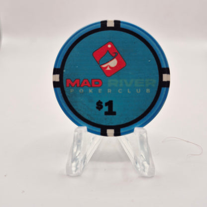 Mad River Poker Club Dayton Ohio $1 Casino Chip