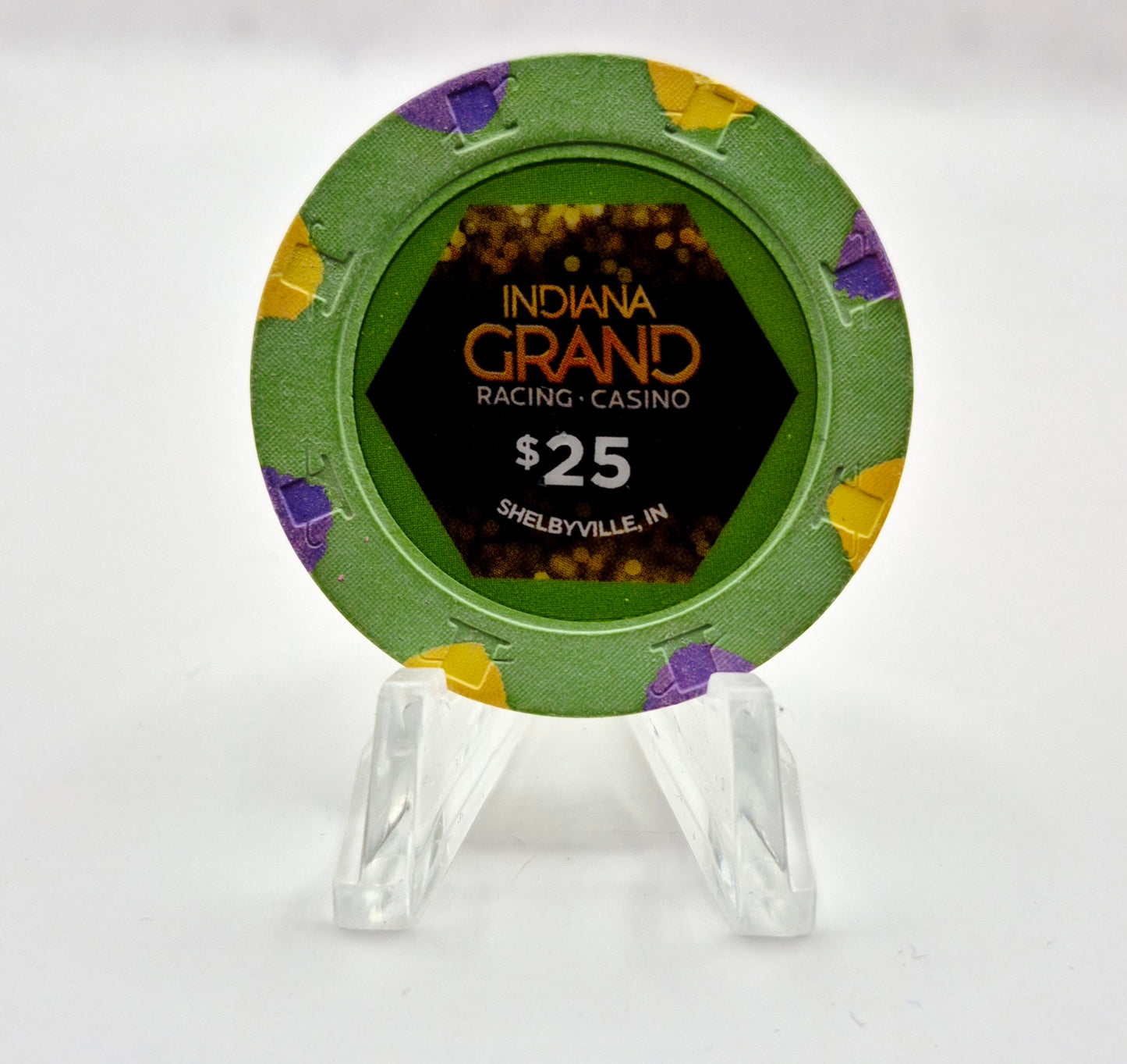 Indiana Grand Hotel Casino Shelbyville Indiana $25 Casino Chip