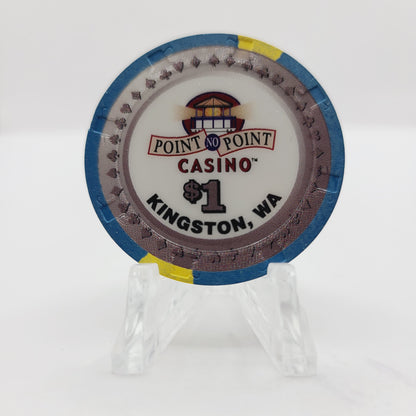 The Point Casino Kingston Washington 2002 $1 Casino Chip