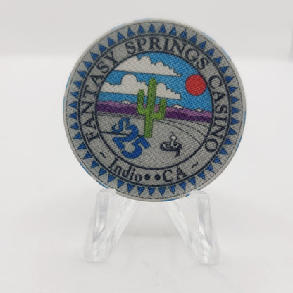 Fantasy Springs Resort Casino Indio California $25 Casino Chip