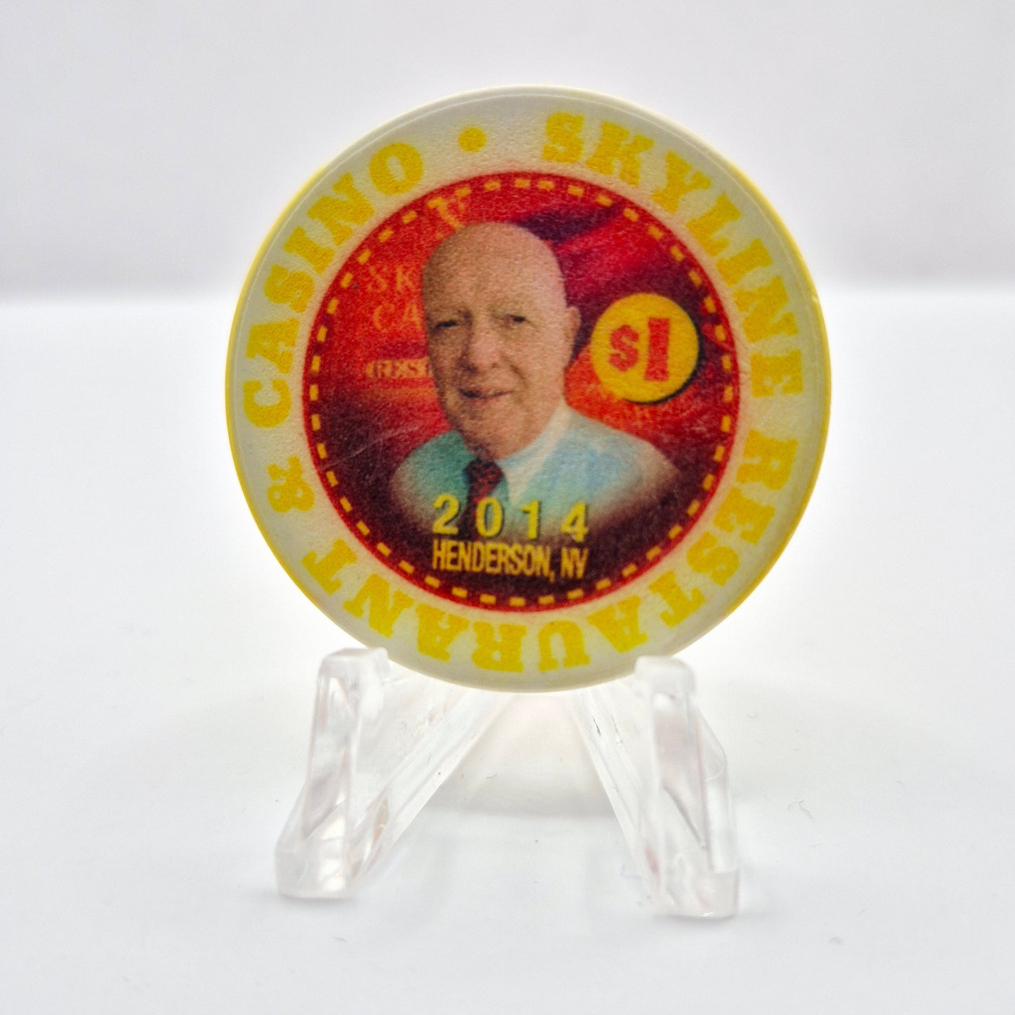 Skyline Casino Henderson Nevada 2014 $1 Casino Chip D1529