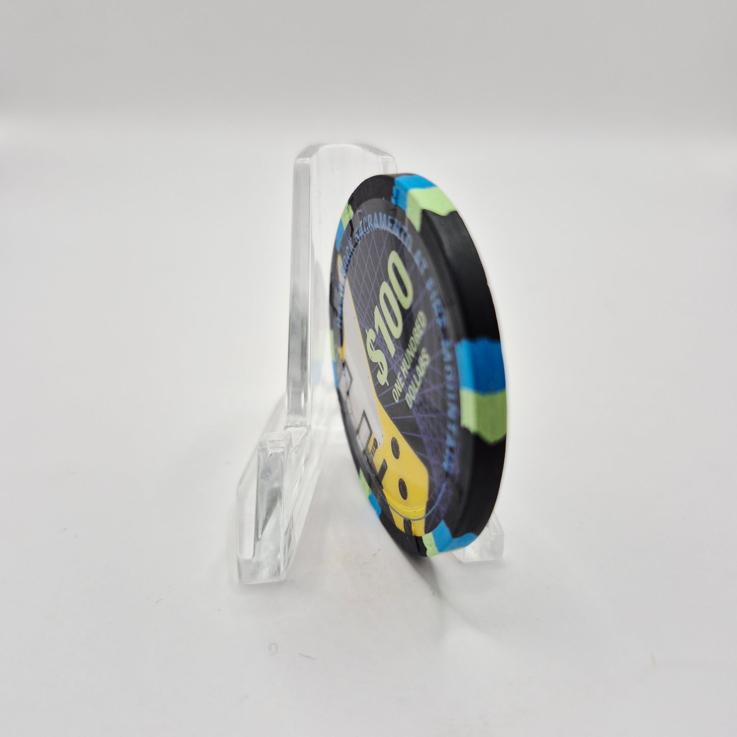 Hard Rock Hotel Casino Sacramento-Wheatland California 2019 $100 Casino Chip